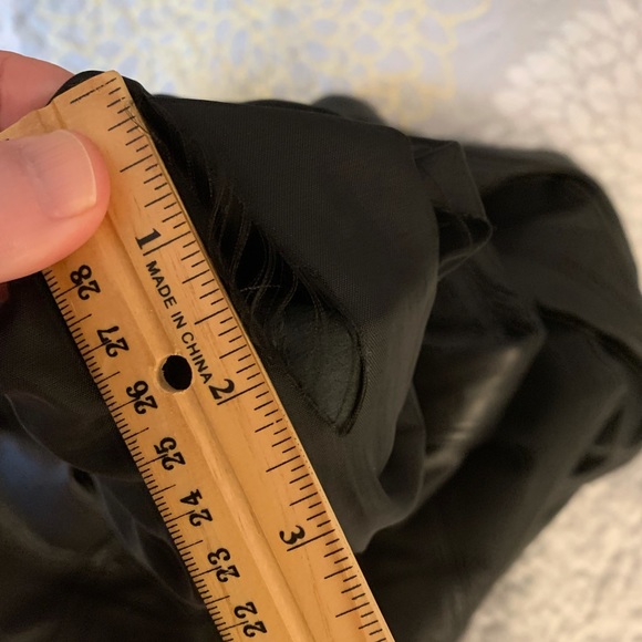 Madewell perfect leather Moto jacket true black, size XS - Picture 15 of 15